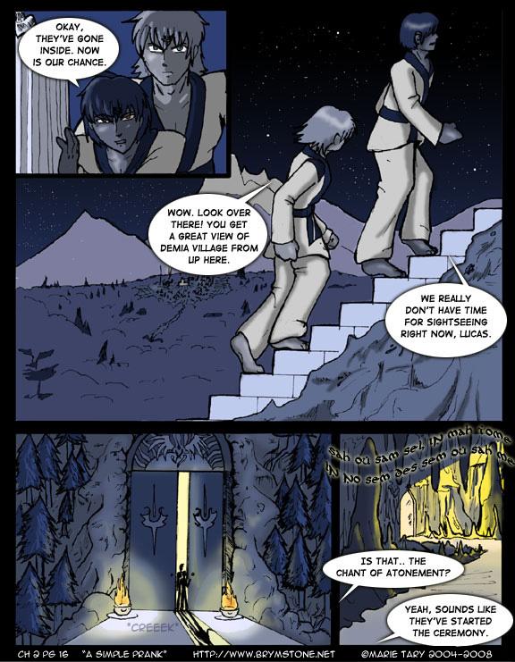 Chapter 2 pg 16 - Check out the view!