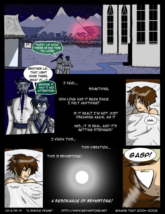 Chapter 2 pg 19 - A feeling in the darkness?