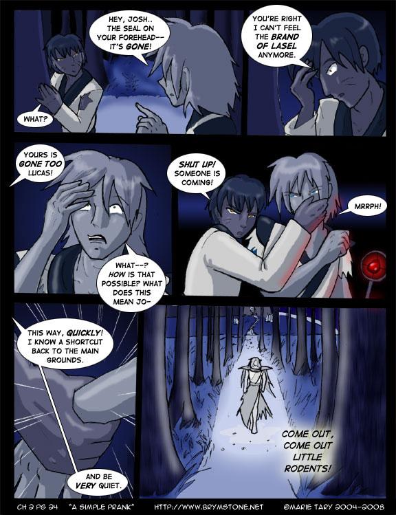 Chapter 2 pg 24 - The seals are gone