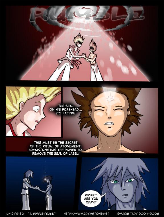 Chapter 2 pg 30 - The seal is undone