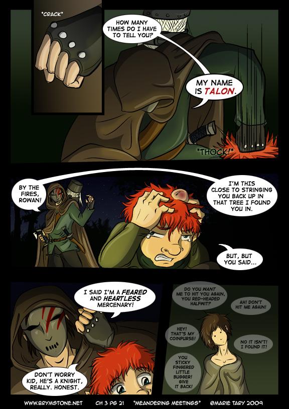 Chapter 3 page 21 - So.. who are you anyway?