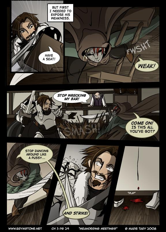 Chapter 3 page 29 - Looking for a weak spot