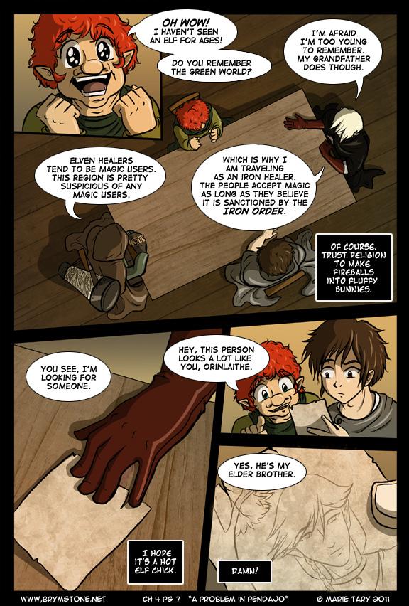 Chapter 4 pg 8 - Well Rowan's excited.