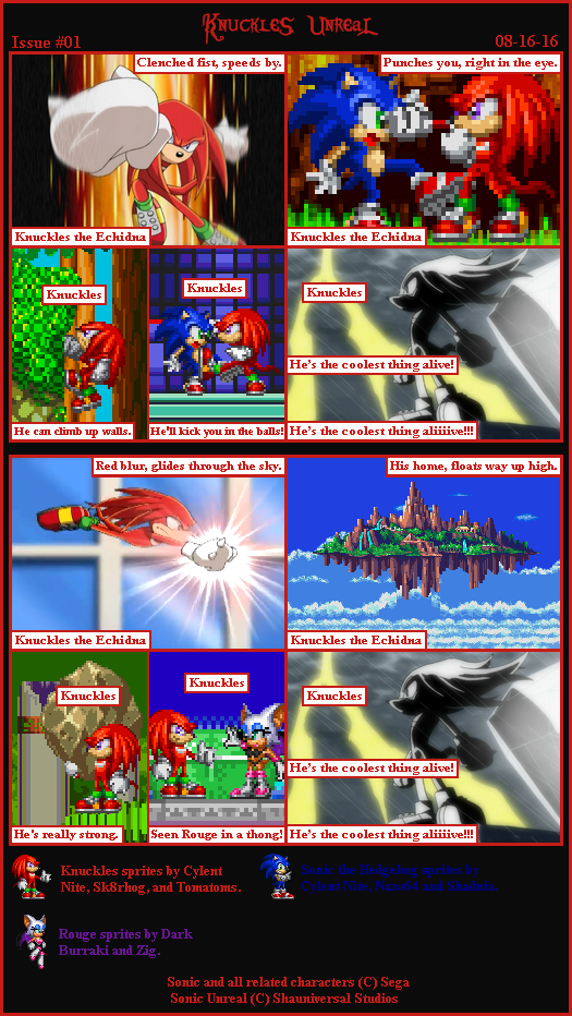 Knuckles Unreal #01