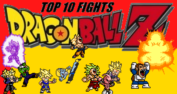 Top 10 DBZ Fights Cover