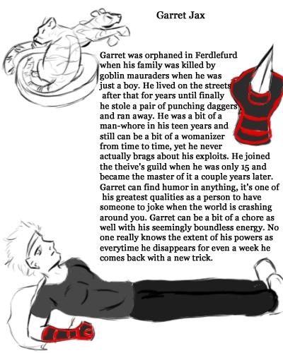 Character Profile: Garret Jax