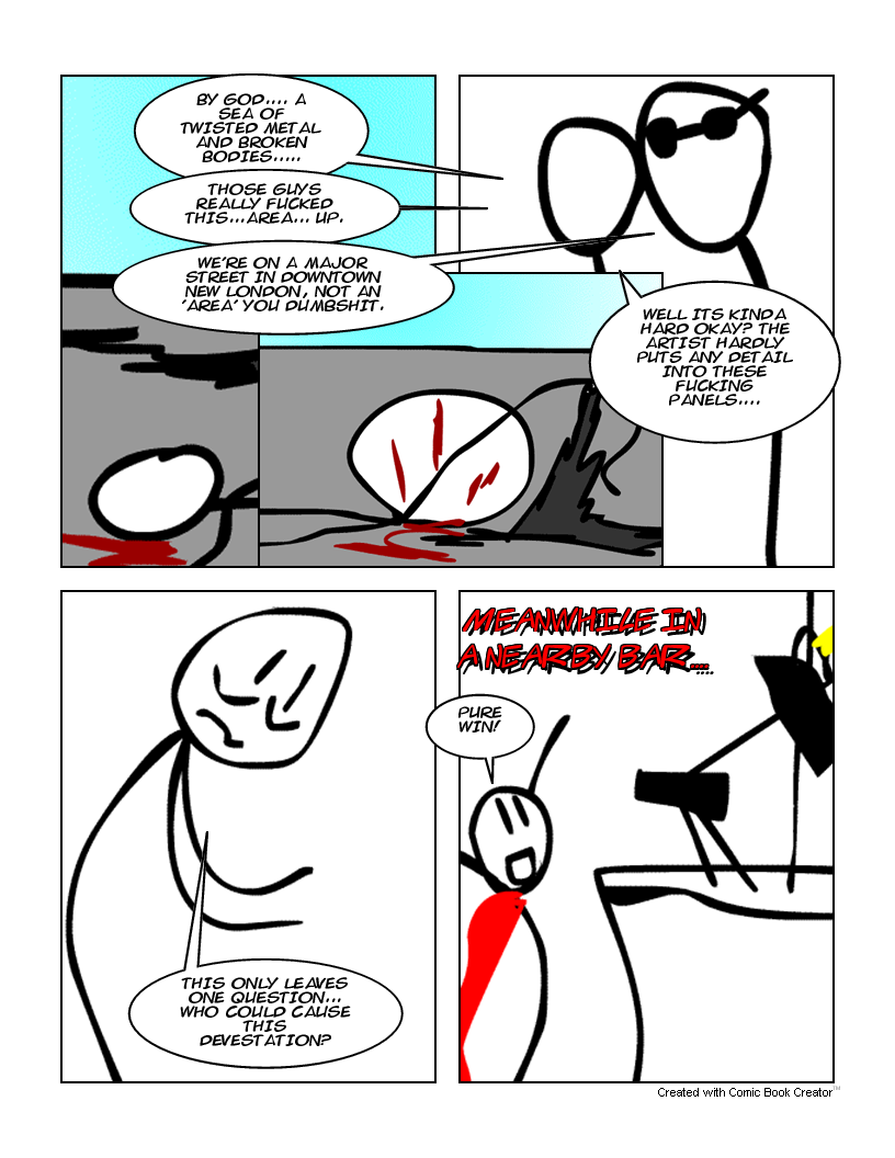 Safety Man #4 page 1