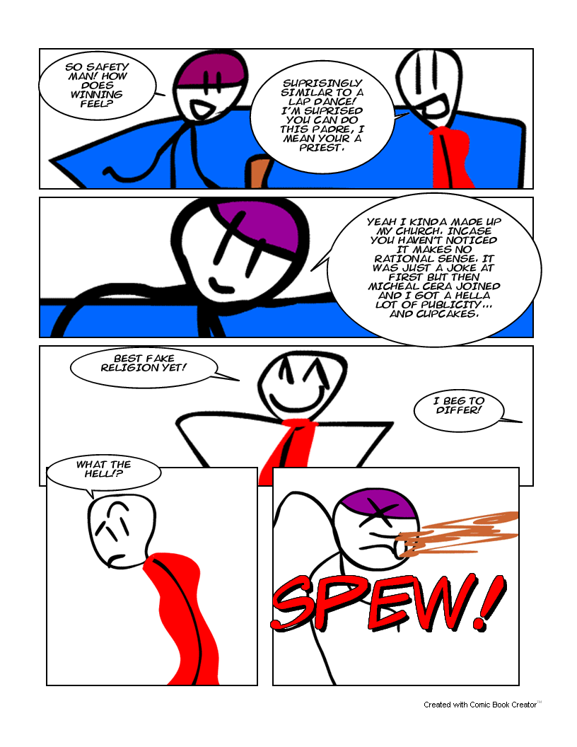 Safety Man #4 page 2