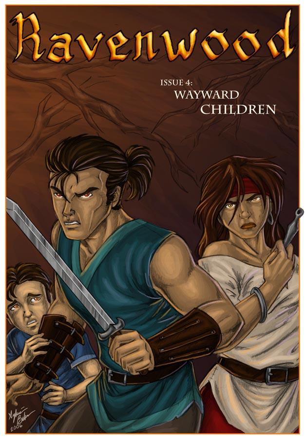 Ravenwood Issue 4 Cover