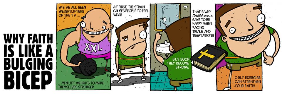 Why Faith is Like a Bulging Bicep