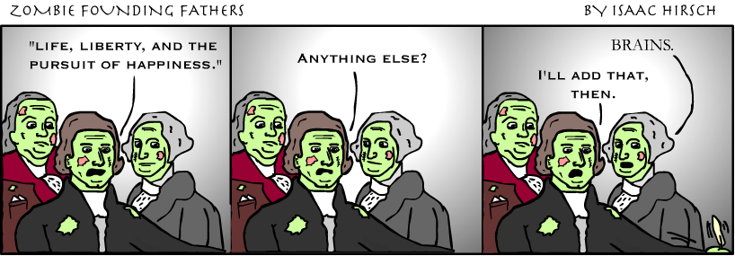 Zombie Founding Fathers