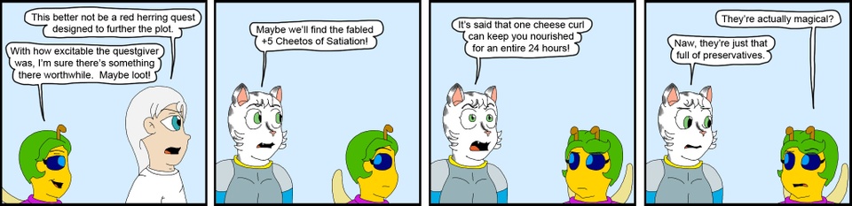 891 - Cheese curl treasures