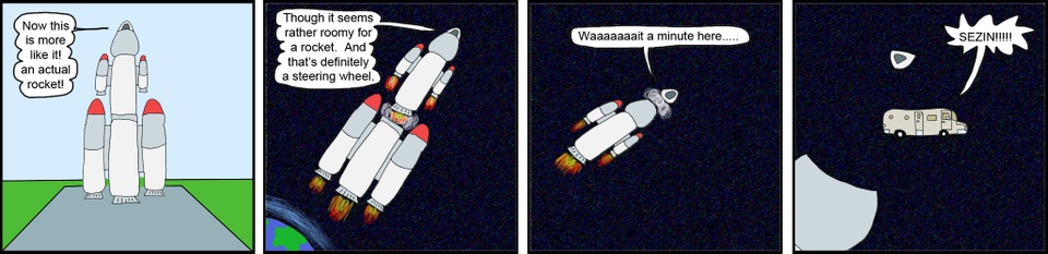 826 - Spaceventure rocket