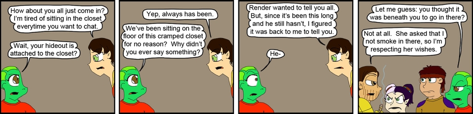 615 - The closet hideaway