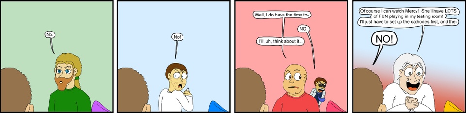 1008 - Finding a babysitter 5