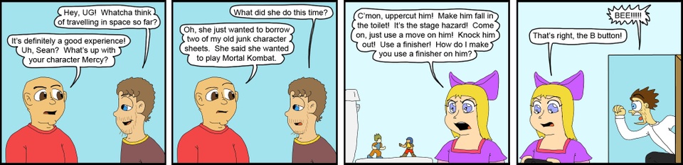 839 - Spaceventure Finish Him