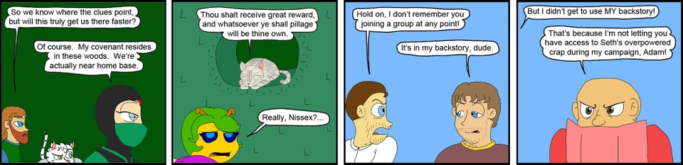 898 - Passing through the darkened garden of roots