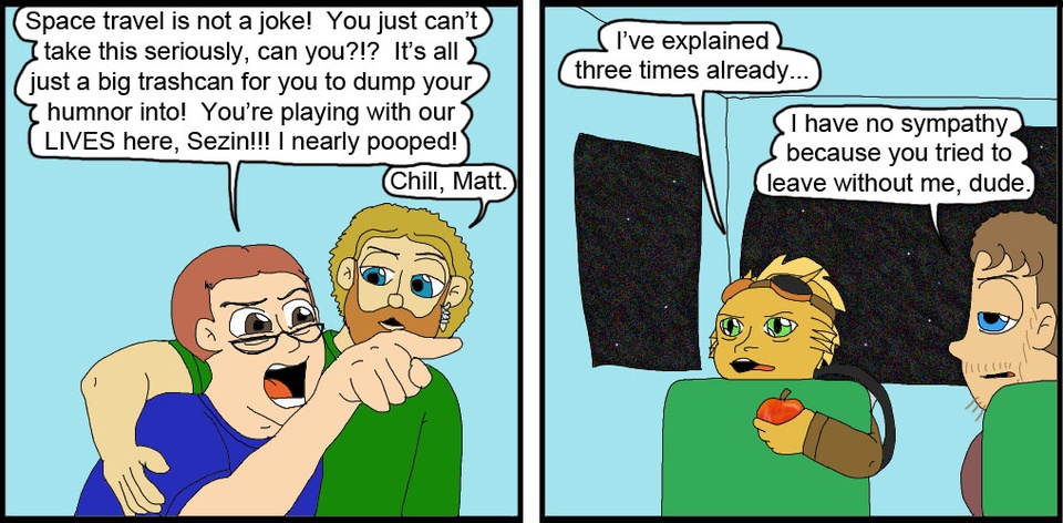 827 - Spaceventure freakout