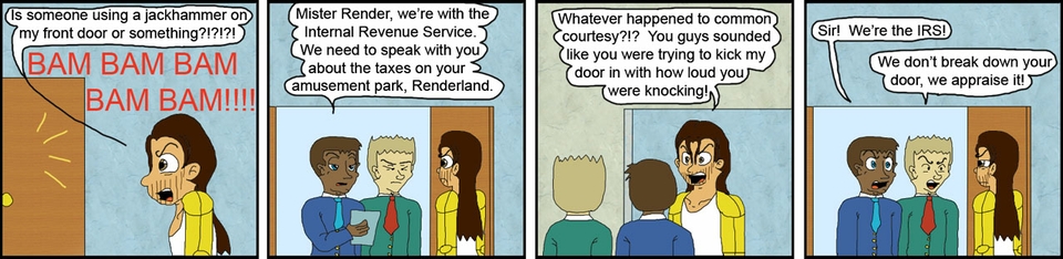 132 - Render's Loud Visitors