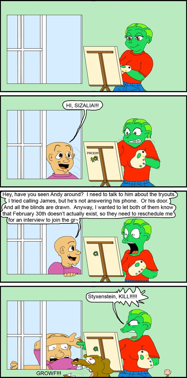 180 - Sizalia Painting Interrupted