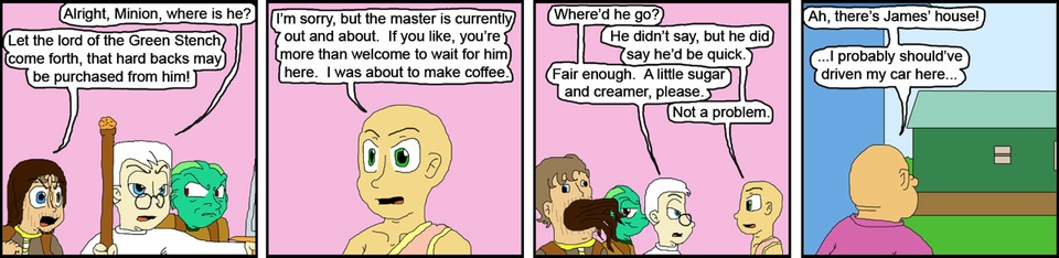 199 - Druanis doesn't like Sean's wig