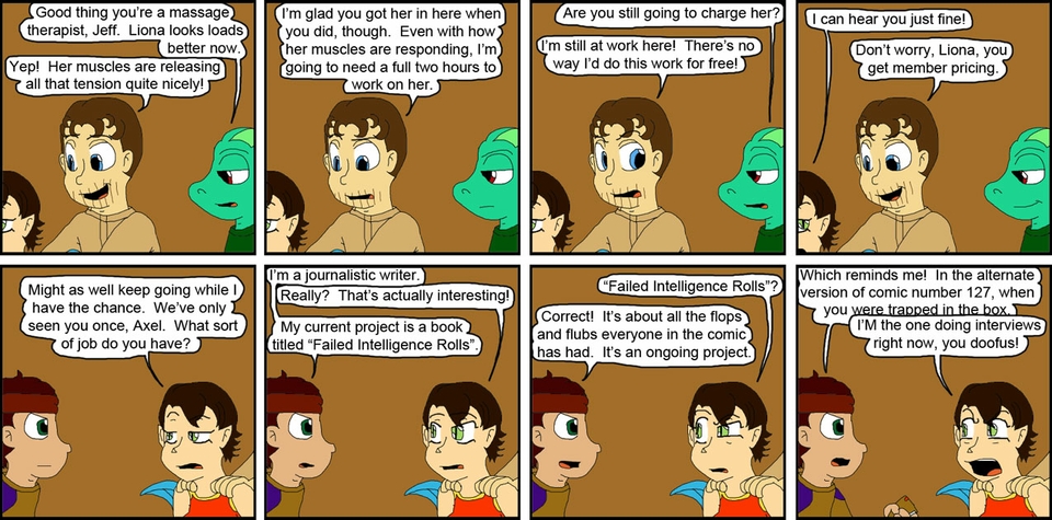 220 - Interviews while massaged