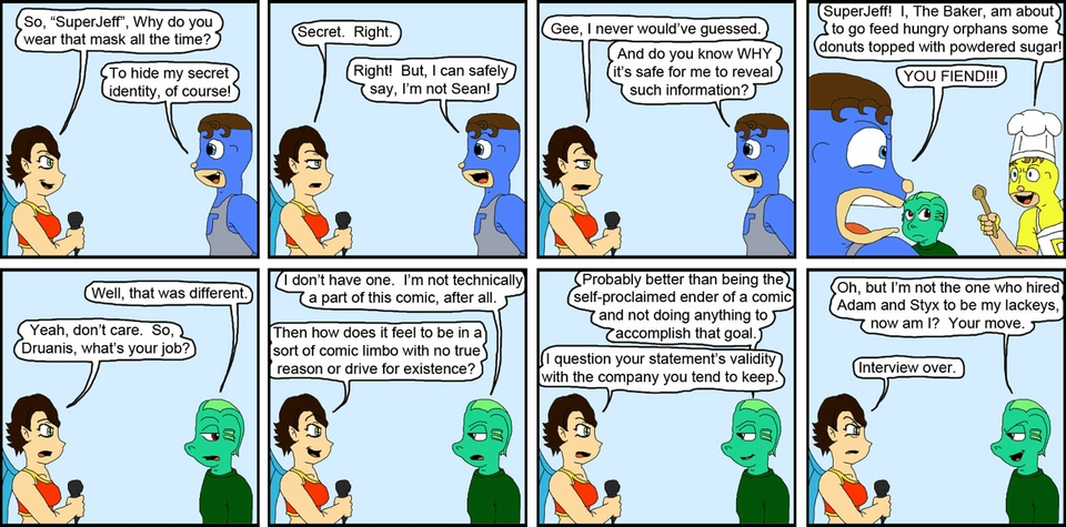 222 - Interviews with superheroes and wanderers