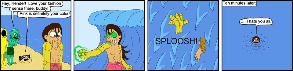 230 - Anger on the beach