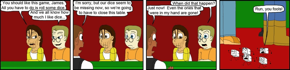 233 - Craps isn't James' game