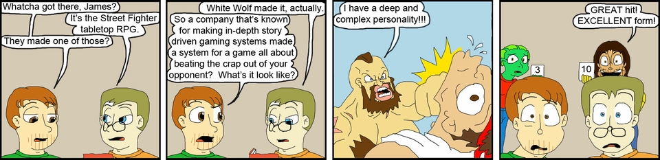 243 - Street fighting with plot