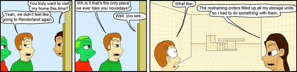 251 - Visiting Render at home