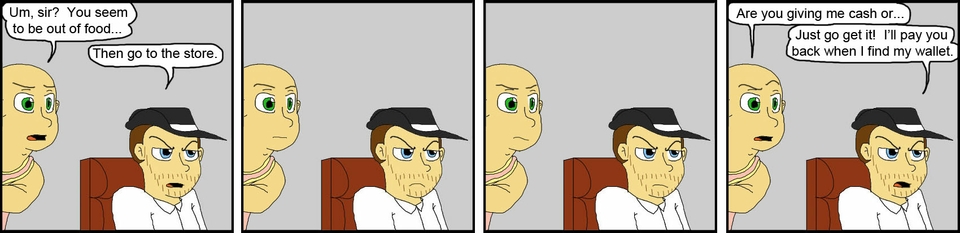 267 - Adam's cupboards are bare