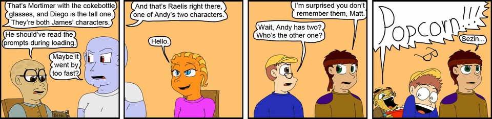 301 - Introducing new characters