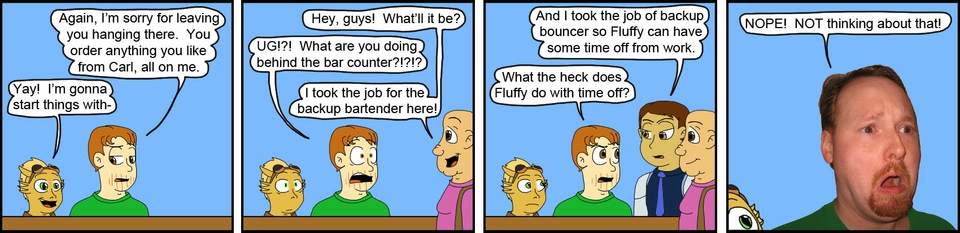 346 - Backup bartender