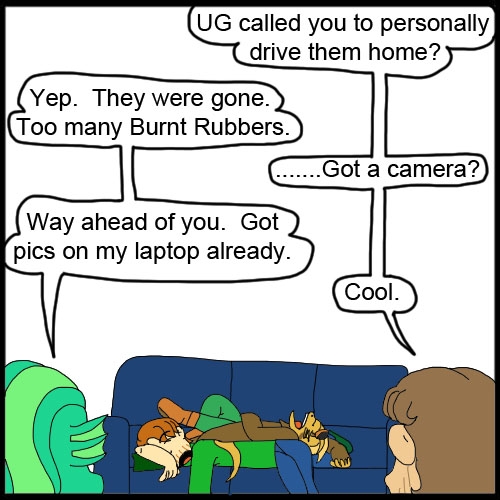 350 - Drunk on the couch