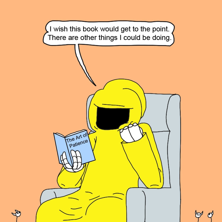 363 - Death reads a book