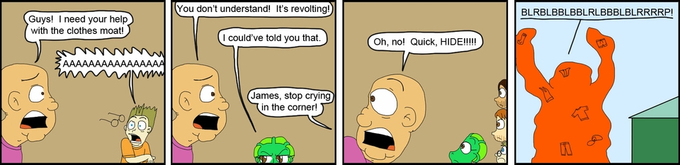 380 - The clothes moat is revolting