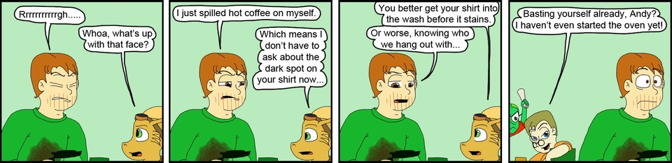 381 - A nasty coffee stain