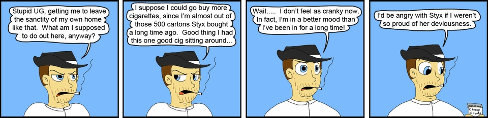 449 - Adam goes outdoors