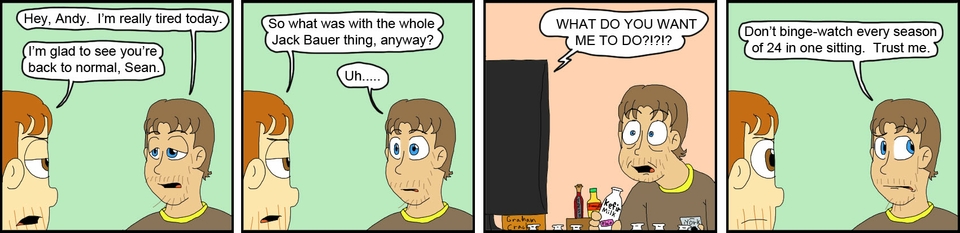 481 - Sean back to normal