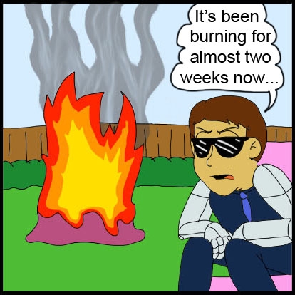 483 - Still a burnt speedo smell