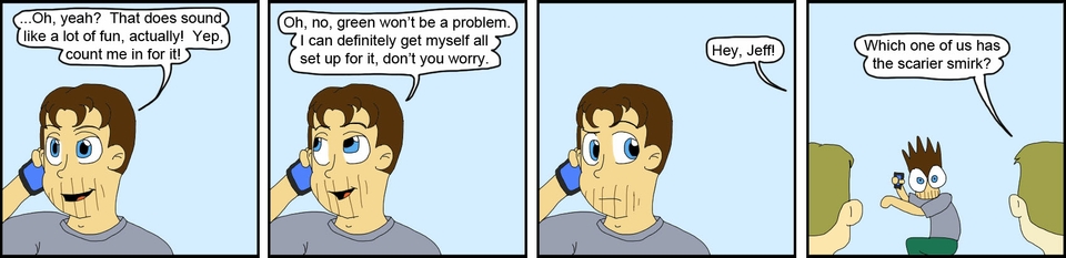484 - The smirk duel