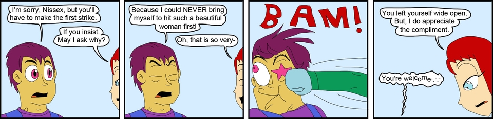562 - The first strike