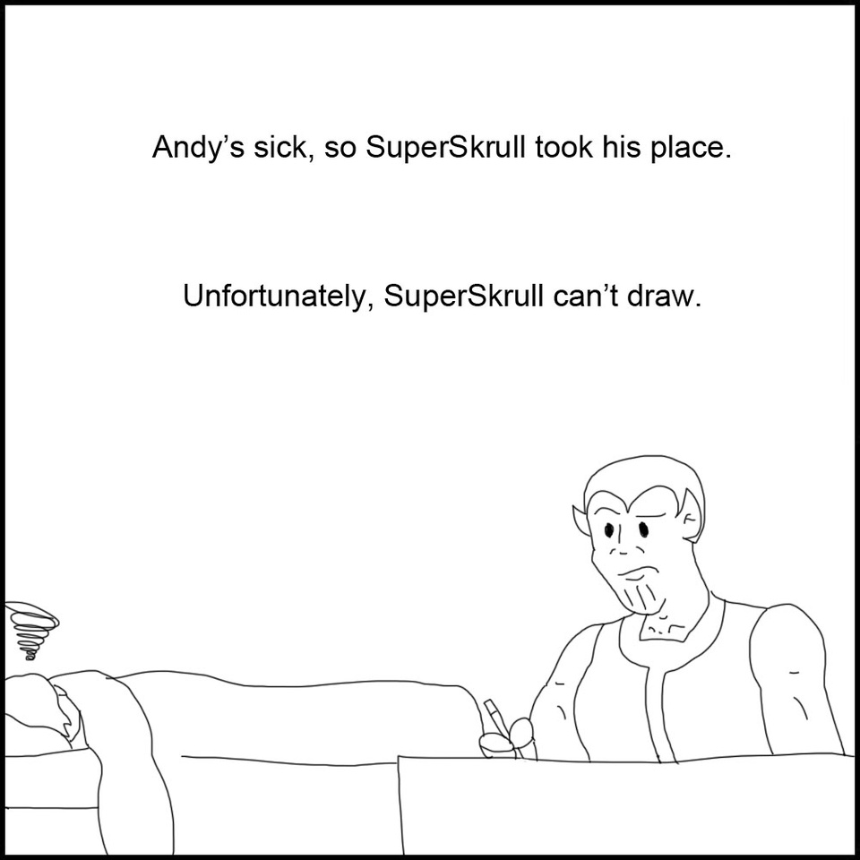 Sick during Marvel movies