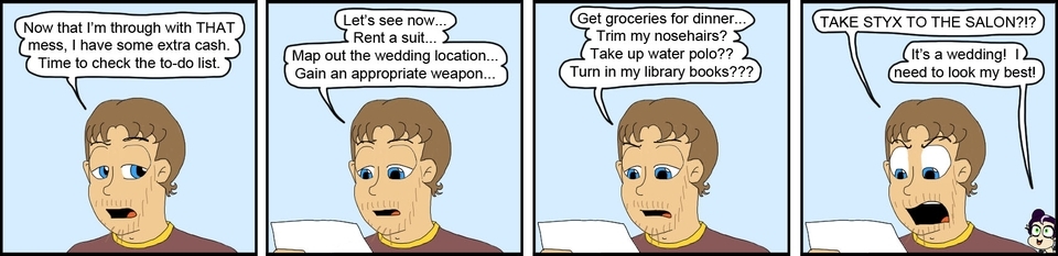 591 - Sean's to-do list