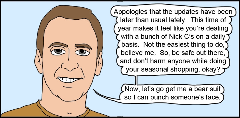 An interesting time of year