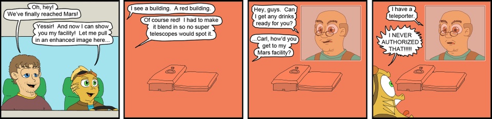 855 - Mars Facility in Sight