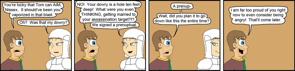 596 - An explosive dowry