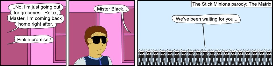 764 - Stick Minions Present The Matrix