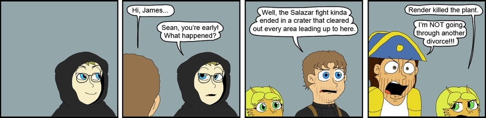 672 - An early face-off